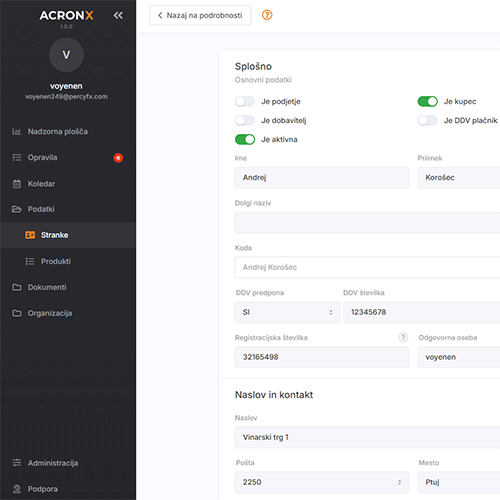 crm sistem celoten pregled nad stranko